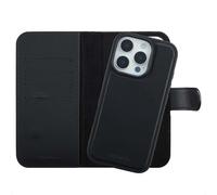 Selencia Étui portefeuille amovible Olyn avec MagSafe pour Apple iPhone 16 Pro - Noir