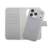 Selencia Étui portefeuille amovible Olyn avec MagSafe pour Apple iPhone 17 Pro - Gris