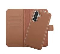 Selencia Étui portefeuille amovible Olyn avec MagSafe pour Samsung Galaxy A36 - Marron