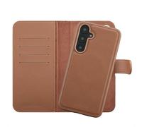 Selencia Étui portefeuille amovible Olyn avec MagSafe pour Samsung Galaxy A55 - Marron