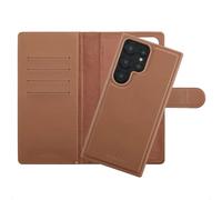 Selencia Étui portefeuille amovible Olyn avec MagSafe pour Samsung Galaxy S24 Ultra - Marron