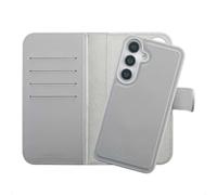 Selencia Étui portefeuille amovible Olyn avec MagSafe pour Samsung Galaxy S25 / S24 - Gris