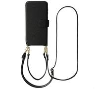 Selencia Étui Riva avec MagSafe et cordon de téléphone pour Samsung Galaxy S26 - Noir