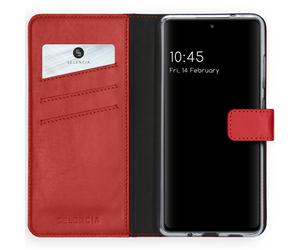 Selencia G78037736103 coque de protection pour téléphones portables 16,5 cm (6.5 ) Folio porte carte Rouge Samsung Galaxy S20 FE