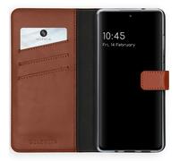 Selencia G78037736105 coque de protection pour téléphones portables 16,5 cm (6.5 ) Folio porte carte Marron Samsung Galaxy S20 FE