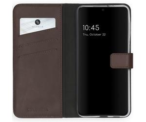 Selencia G99143512204 coque de protection pour téléphones portables 15,8 cm (6.2 ) Étui avec portefeuille Marron Samsung Galaxy S21