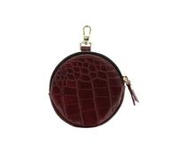 Selencia Nova Mini Pouch - Croco Burgundy