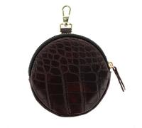 Selencia Nova Mini Pouch - Croco Choco Brown