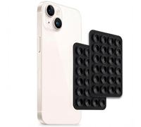 Selencia Pack de 2 Supports de téléphone à ventouse - Noir