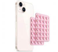 Selencia Pack de 2 Supports de téléphone à ventouse - Rose clair