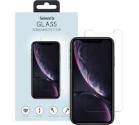 Selencia Protecteur d'écran en verre trempé pour Apple iPhone 12 (Pro) / 11 / Xr