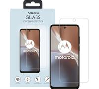 Selencia Protecteur d'écran en verre trempé pour le Motorola Moto G32