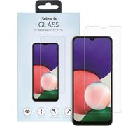 Selencia Selencia Protection d'écran en verre trempé Samsung Galaxy A22 (5G) Transparent