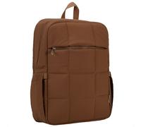 Selencia Sac à dos ordinateur portables Vaya Puffy 16 pouces - Mocha Brown