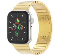 Selencia Bracelet acier pour l'Apple Watch Series 1 à 10 / SE / Ultra (2) (44/45/46/49 mm) - Or