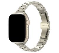 Selencia Selencia Bracelet à maillons fin en acier pour Watch | 38/40/41/42 mm Lumière stellaire Starlight