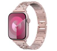 Selencia Selencia Bracelet à maillons scintillants Watch Series 1 t/m 9 / SE (38/40/41 mm) | Series 10 / 11 (42 mm) Rose Rose