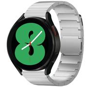Selencia Selencia Bracelet magnétique en acier Samsung Galaxy Watch 7 40/44 mm Argent Argent
