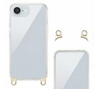 Selencia Selencia Coque arrière avec crochets amovibles pour iPhone 17e / 16e Transparent Transparent