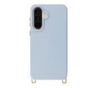 Selencia Coque arrière Rivièra avec MagSafe avec crochets amovibles pour Samsung Galaxy A36 / A56 - Powder Blue