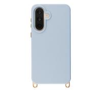 Selencia Selencia Coque arrière Rivièra avec MagSafe avec crochets amovibles pour Samsung Galaxy A37 (5G) Powder Blue Bleu