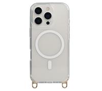 Selencia Selencia Coque arrière Rivièra MagSafe avec crochets amovibles pour iPhone 16 Pro Transparent Transparent