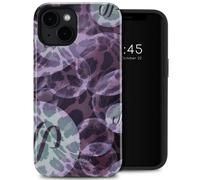 Selencia Coque arrière Vivid avec MagSafe pour Apple iPhone 14 - Leo Bubble Green