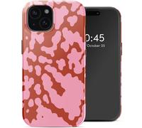 Selencia Coque arrière Vivid avec MagSafe pour Apple iPhone 15 - Moo'd Blush Pink