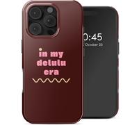 Selencia Selencia Coque arrière Vivid avec MagSafe iPhone 16 Pro Max Delulu Multicolore