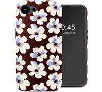 Selencia Selencia Coque arrière Vivid avec MagSafe iPhone 17e / 16e Choco Flower Pop Multicolore