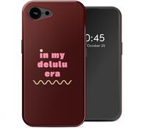Selencia Selencia Coque arrière Vivid avec MagSafe iPhone 17e / 16e Delulu Multicolore