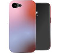 Selencia Selencia Coque arrière Vivid avec MagSafe pour iPhone 17e / 16e Gradient Soft Blush Multicolore