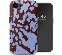 Selencia Selencia Coque arrière Vivid avec MagSafe pour iPhone 17e / 16e Moo'd Lavender Glow Multicolore