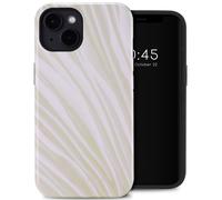 Selencia Coque arrière Vivid avec MagSafe pour Apple iPhone 14 - Nature Light Brown