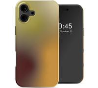 Selencia Coque arrière Vivid avec MagSafe pour Apple iPhone 16 - Gradient Olive Dust