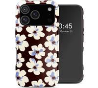 Selencia Selencia Coque arrière Vivid avec MagSafe iPhone 17 Pro Choco Flower Pop Multicolore