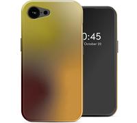Selencia Selencia Coque arrière Vivid avec MagSafe pour iPhone 17e / 16e Gradient Olive Dust Multicolore