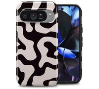 Selencia Selencia Coque arrière Vivid Google Pixel 10 / 10 Pro Art Wave Black Multicolore
