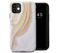 Selencia Selencia Coque arrière Vivid Tough iPhone 11 Chic Marble Gold Multicolore