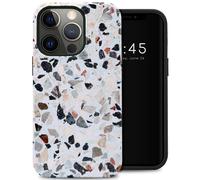 Selencia Selencia Coque arrière Vivid iPhone 13 Pro Chic Terazzo Multicolore