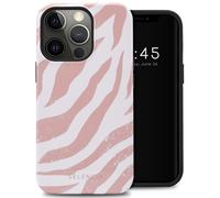 Selencia Selencia Coque arrière Vivid iPhone 13 Pro Colorful Zebra Old Pink Multicolore