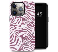 Selencia Selencia Coque arrière Vivid iPhone 13 Pro Trippy Swirl Dark Rose Multicolore