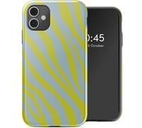 Coque arrière Vivid pour iPhone 11 - Zebra Winter Sky Titanium Yellow