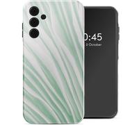 Selencia Coque arrière Vivid pour Samsung Galaxy A15 (5G) - Nature Grayed Jade