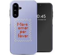 Selencia Selencia Coque arrière Vivid pour Samsung Galaxy A17 (5G) / (4G) More Amor Multicolore