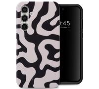 Selencia Coque arrière Vivid pour Samsung Galaxy A55 - Art Wave Black