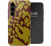 Selencia Coque arrière Vivid pour Samsung Galaxy S24 FE - Moo'd Olive Dust