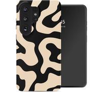 Selencia Selencia Coque arrière Vivid pour Samsung Galaxy S26 Ultra Art Wave Black Multicolore