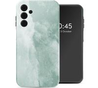 Selencia Selencia Coque arrière Vivid Samsung Galaxy A15 (5G) Marble Grayed Jade Multicolore