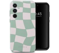 Selencia Selencia Coque arrière Vivid Samsung Galaxy A35 Groovy Sage Green Multicolore